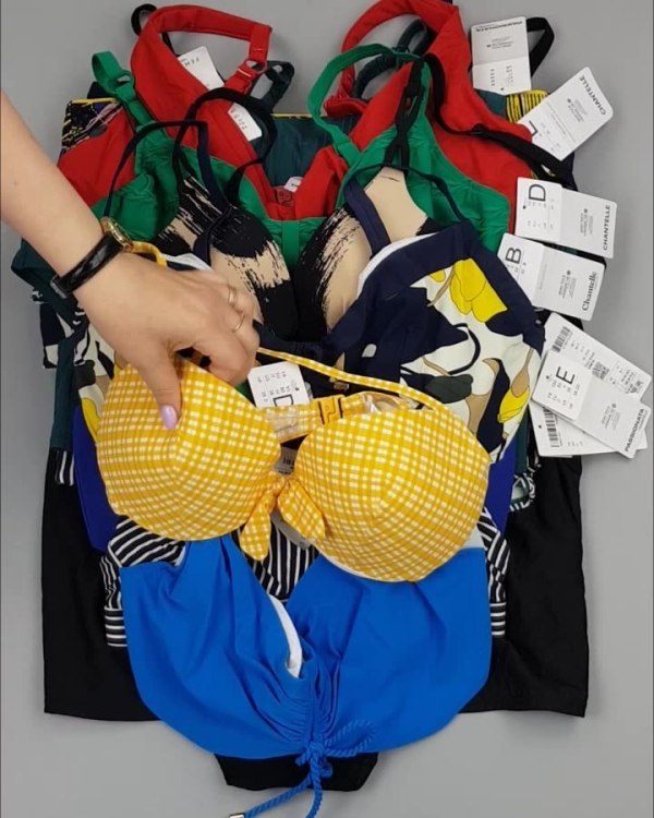 Фотография  401 - Купальники Chantelle#30 шт, ЛОТ №4410 оптом в Калуге и Калужской области