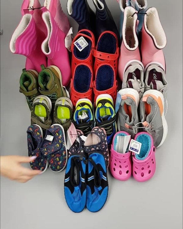 Фотография  122 - Обувь ALDI дети лето#10 кг, ЛОТ №4453 оптом в Калуге и Калужской области