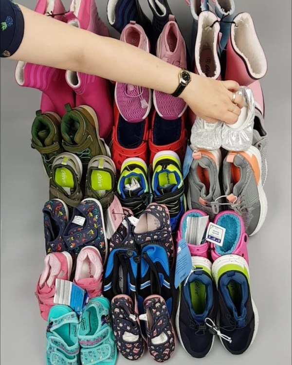 Фотография  397 - Обувь ALDI дети лето#10 кг, ЛОТ №4453 оптом в Калуге и Калужской области