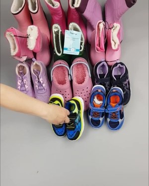 Фотография  715 - Обувь ALDI дети лето#10 кг, ЛОТ №4456 оптом в Калуге и Калужской области