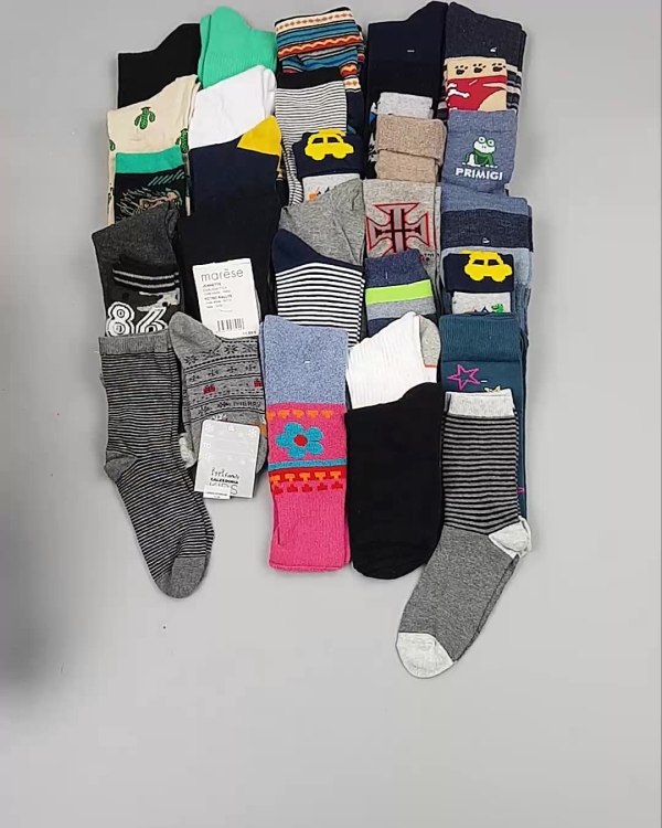 Фотография  987 - Носки дети СТОК зима#5 кг, ЛОТ №4870 оптом в Калуге и Калужской области