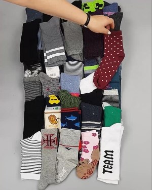 Фотография  557 - Носки дети СТОК зима#5 кг, ЛОТ №4870 оптом в Калуге и Калужской области