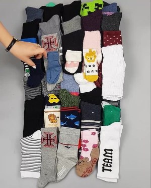 Фотография  803 - Носки дети СТОК зима#5 кг, ЛОТ №4870 оптом в Калуге и Калужской области