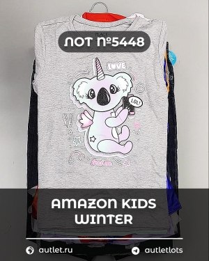 Купить AMAZON Kids Winter#5 кг, ЛОТ №5448 оптом в Калуге и Калужской области