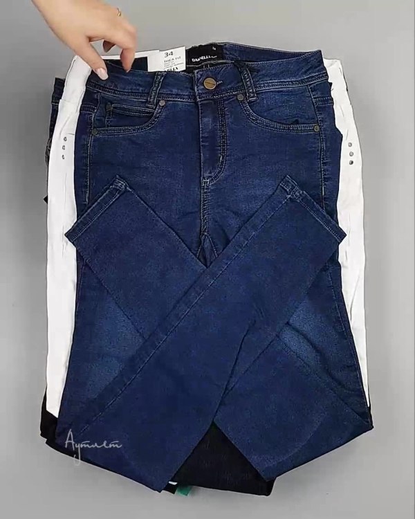 Фотография  178 - Джинсы DK Company 022024#10 кг, ЛОТ №5946 оптом в Калуге и Калужской области