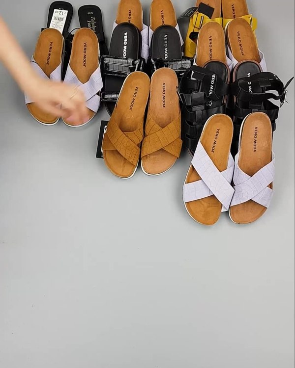 Фотография  596 - Обувь СТОК лето (сланцы) шт#21 шт, ЛОТ №6182 оптом в Калуге и Калужской области