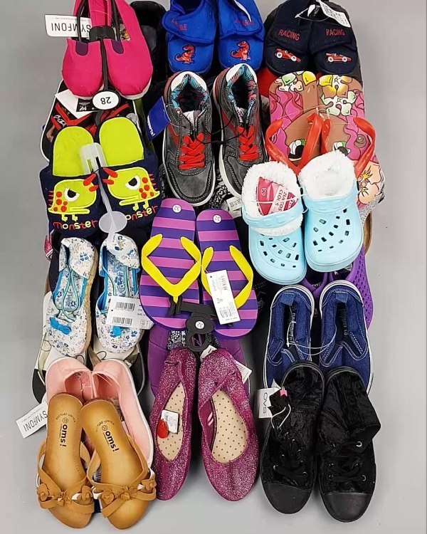 Фотография  901 - Обувь детская СТОК Summer#7,85 кг, ЛОТ №6196 оптом в Калуге и Калужской области