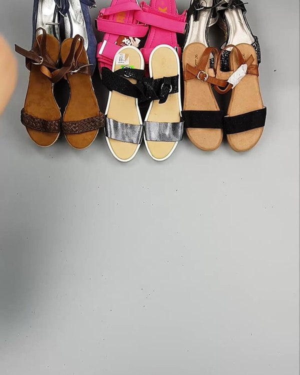 Фотография  892 - Обувь босоножки#11,2 кг, ЛОТ №6362 оптом в Калуге и Калужской области