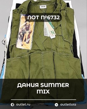 Купить ДАНИЯ Summer mix 24#15 кг, ЛОТ №6732 оптом в Калуге и Калужской области