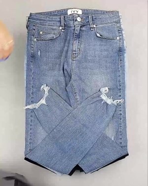 Фотография  223 - Джинсы женские Дания#10 кг, ЛОТ №6764 оптом в Калуге и Калужской области