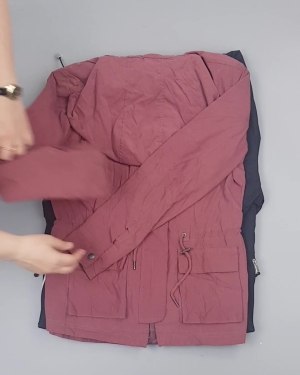 Фотография  307 - А 92602 Ветровки женские (Light Zipper jackets)#25 кг оптом в Калуге и Калужской области