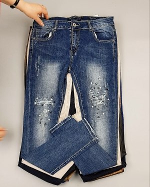 Купить А 82202 Брюки женские (Fashion&Skinny Pants)#25 кг оптом в Калуге и Калужской области