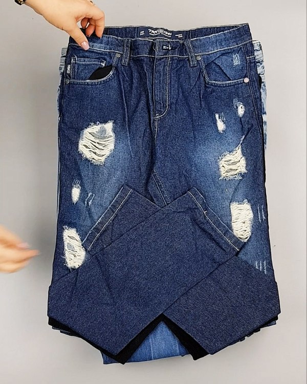 Фотография  541 - Cream Джинсы женские#25 кг оптом в Калуге и Калужской области