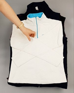 Фотография  613 - А 25302 Флис толстовки (Fleece jackets)#25 кг оптом в Калуге и Калужской области