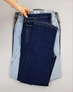 Фотография  805 - Джинсы WRANGLER м/ж#8,1 кг, ЛОТ №7011 оптом в Калуге и Калужской области