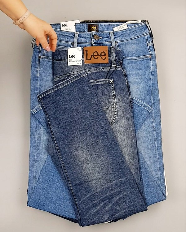 Фотография  713 - Джинсы LEE м/ж#7,5 кг, ЛОТ №7031 оптом в Калуге и Калужской области