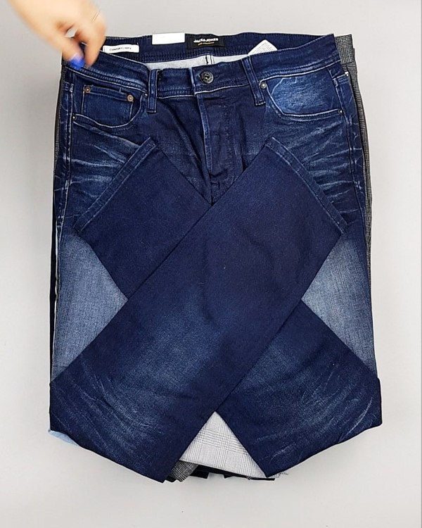 Фотография  566 - Брюки + джинсы JACK JONES 094#10 кг, ЛОТ №6963 оптом в Калуге и Калужской области