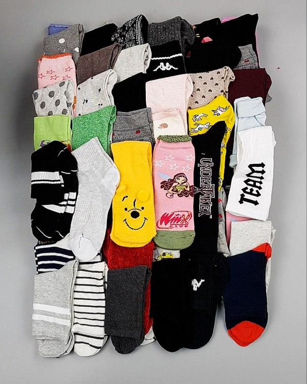 Фотография  135 - Носки дети СТОК зима#5 кг, ЛОТ №6989 оптом в Калуге и Калужской области