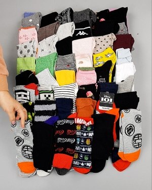 Фотография  134 - Носки дети СТОК зима#5 кг, ЛОТ №6989 оптом в Калуге и Калужской области