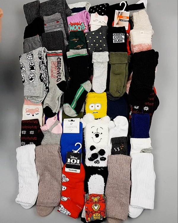 Фотография  130 - Носки дети СТОК зима#5 кг, ЛОТ №6986 оптом в Калуге и Калужской области