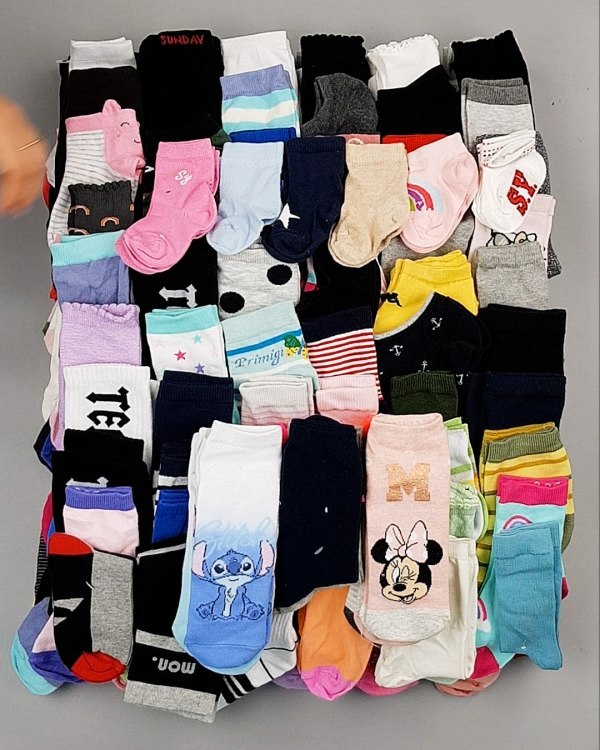 Фотография  557 - Носки дети СТОК лето#5 кг, ЛОТ №6993 оптом в Калуге и Калужской области