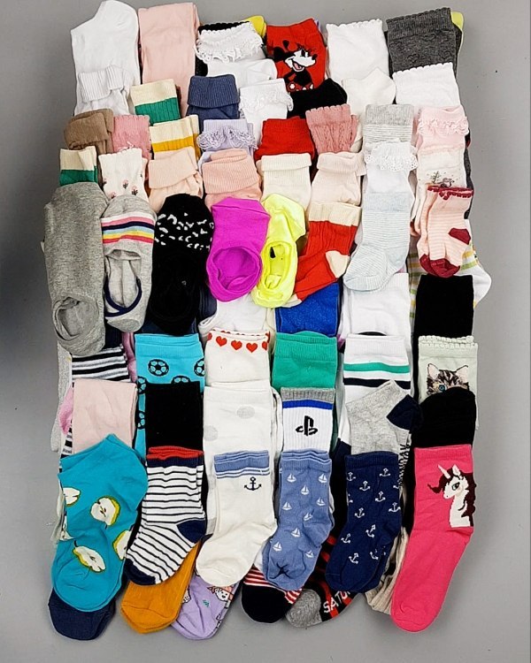 Фотография  785 - Носки дети СТОК лето#5 кг, ЛОТ №6992 оптом в Калуге и Калужской области