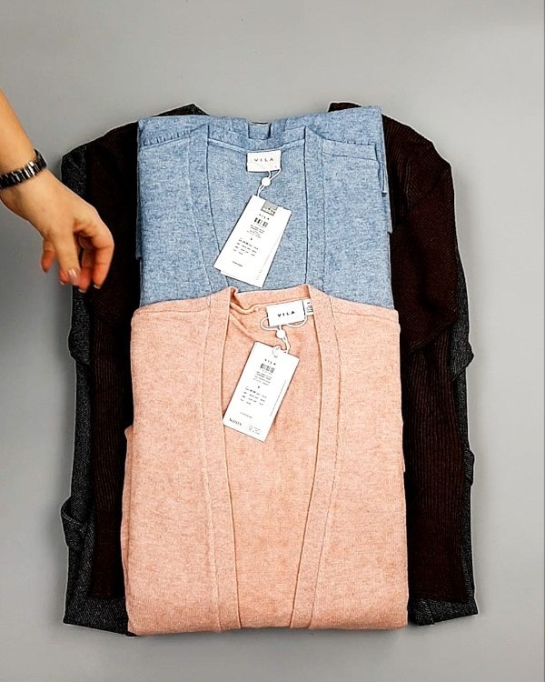 Фотография  456 - Кардиганы VILA W 104#7 кг, ЛОТ №7381 оптом в Калуге и Калужской области