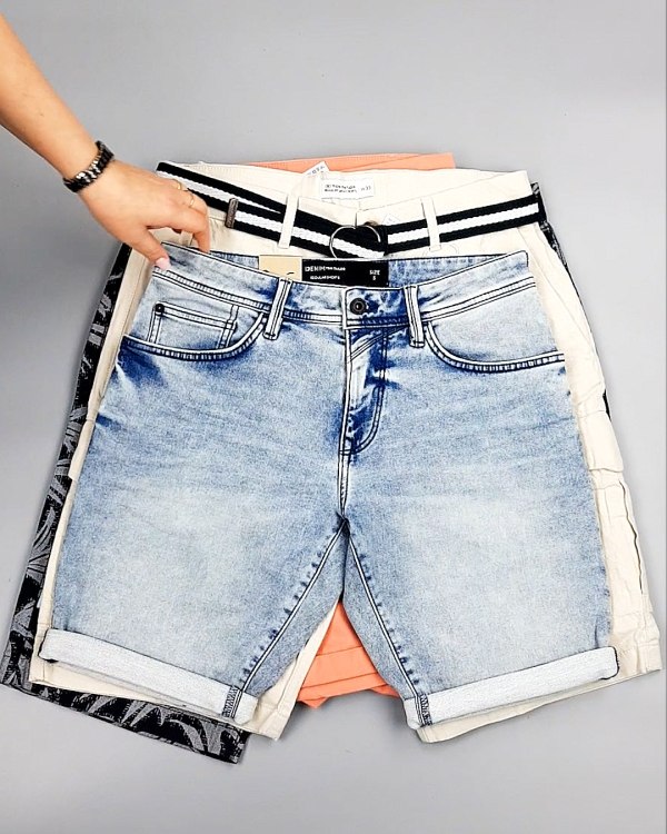 Фотография  530 - Шорты мужские TOM TAILOR 124#3,75 кг, ЛОТ №7601 оптом в Калуге и Калужской области