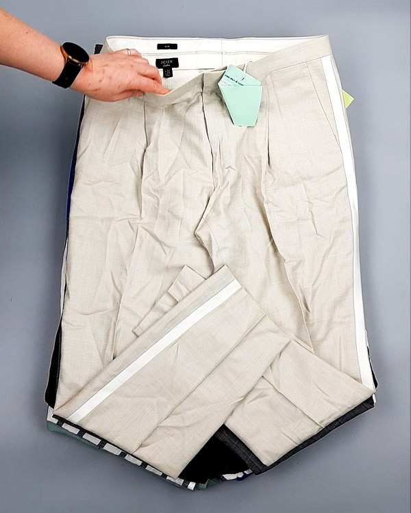 Фотография  822 - Брюки м/ж лето СТОК CAN 084#7 кг оптом в Калуге и Калужской области