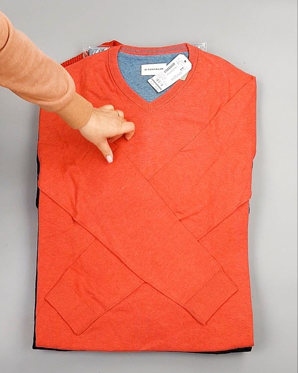 Фотография  389 - Джемпера легкие мужские TOM TAILOR 124#8,35 кг, ЛОТ №7605 оптом в Калуге и Калужской области