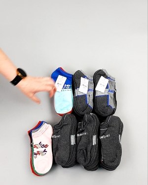 Фотография  872 - Носки дети лето CAN 084#5 кг, ЛОТ №8001 оптом в Калуге и Калужской области