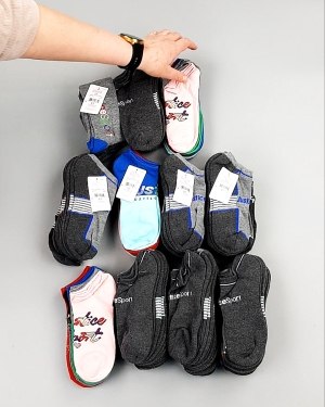 Фотография  172 - Носки дети лето CAN 084#5 кг, ЛОТ №8001 оптом в Калуге и Калужской области