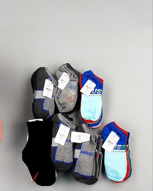 Фотография  592 - Носки дети лето CAN 084#5 кг, ЛОТ №8000 оптом в Калуге и Калужской области