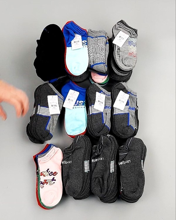 Фотография  464 - Носки дети лето CAN 084#5 кг, ЛОТ №8001 оптом в Калуге и Калужской области