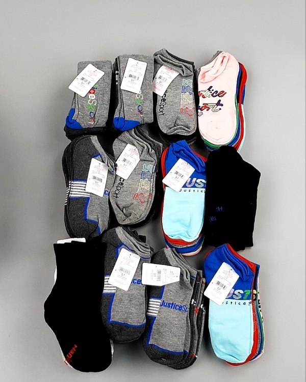 Фотография  922 - Носки дети лето CAN 084#5 кг, ЛОТ №8000 оптом в Калуге и Калужской области