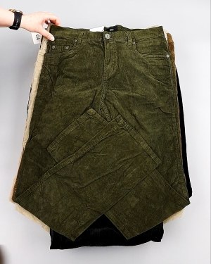 Фотография  228 - Брюки вельветовые м/ж C&A 025#10 кг, ЛОТ №8031 оптом в Калуге и Калужской области