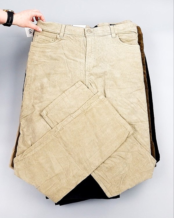 Фотография  347 - Брюки вельветовые м/ж C&A 025#10 кг, ЛОТ №8031 оптом в Калуге и Калужской области