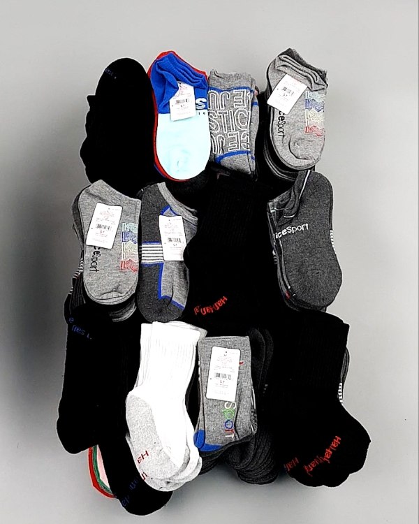 Фотография  125 - Носки дети лето CAN 084#5 кг, ЛОТ №8001 оптом в Калуге и Калужской области