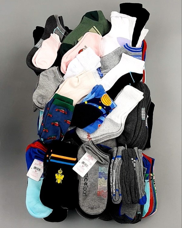 Фотография  279 - Носки дети лето CAN 084#5 кг, ЛОТ №8000 оптом в Калуге и Калужской области