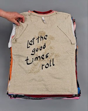 Фотография  496 - Футболки м/ж Cr+Ex#8 кг, ЛОТ № ВК0100 оптом в Калуге и Калужской области