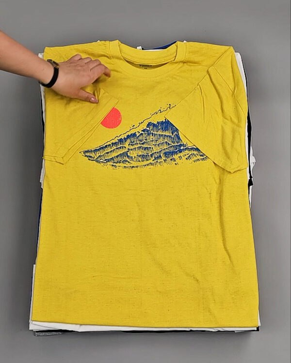 Фотография  299 - Футболки м/ж (Printed T-Shirts New)#5 кг оптом в Калуге и Калужской области