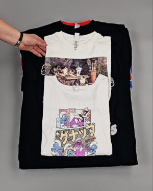 Фотография  582 - Футболки м/ж (Printed T-Shirts New)#5 кг, ЛОТ №8511 оптом в Калуге и Калужской области