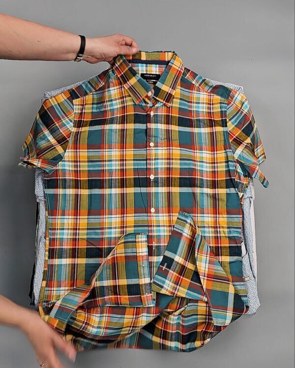 Фотография  853 - Рубашки к/р#25 кг, ЛОТ № ВК0095 оптом в Калуге и Калужской области