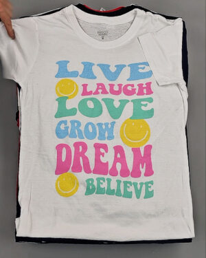 Фотография  127 - Футболки м/ж (Printed T-Shirts New)#5 кг, ЛОТ №8913 оптом в Калуге и Калужской области