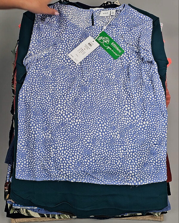 Фотография  565 - Блузки+Джемпера Bestseller Summer 045 B#8,5 кг, ЛОТ №9041 оптом в Калуге и Калужской области