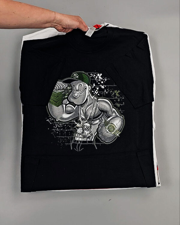 Фотография  289 - Футболки м/ж (Printed T-Shirts New)#5 кг, ЛОТ №8904 оптом в Калуге и Калужской области