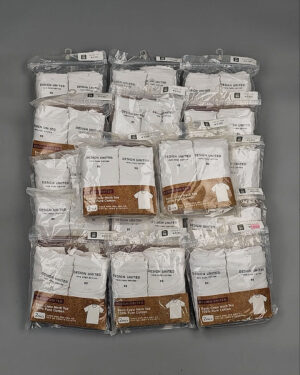 Купить Футболка белая муж Корея 085#5 кг оптом в Калуге и Калужской области