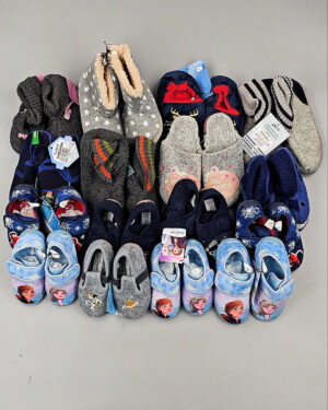 Купить Обувь домашняя дети СТОК 065#3,2 кг, ЛОТ СТ-9727 оптом в Калуге и Калужской области