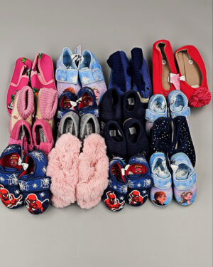 Купить Обувь домашняя дети СТОК 065#3,3 кг, ЛОТ СТ-9728 оптом в Калуге и Калужской области