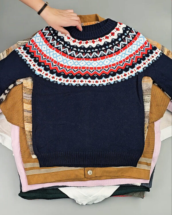 Фотография  475 - Джемпера СТОК CAN#10 кг, ЛОТ СТ-9915 оптом в Калуге и Калужской области